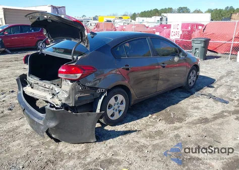 2017 Kia Forte Lx from USA, damaged, VIN 3KPFK4A76HE156957